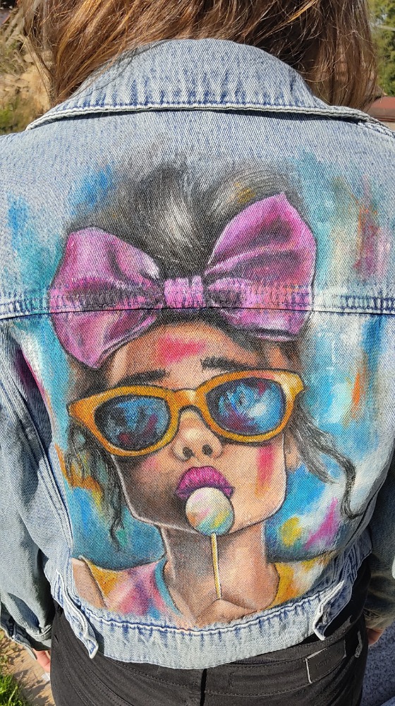 Džínová bunda Lollipop Queen vel. 36