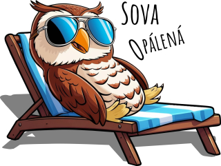 Tričko Sova opálená