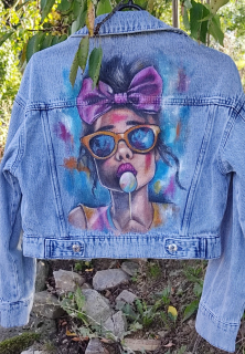 Džínová bunda Lollipop Queen vel. 36